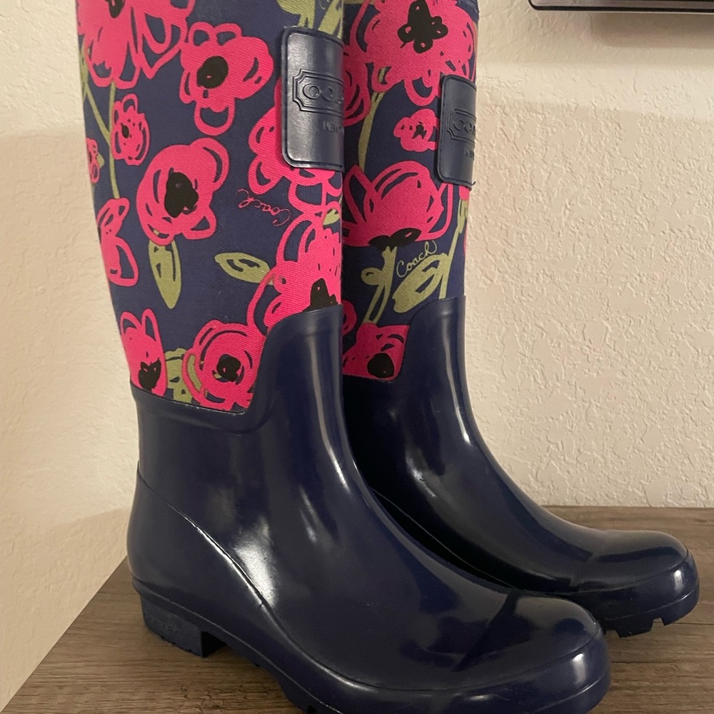Coach Rain boots